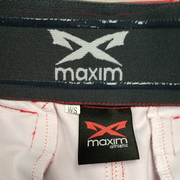 Maxim Athletic Kids Softball Baseball Athletic Pants Red - Picture 5 of 7